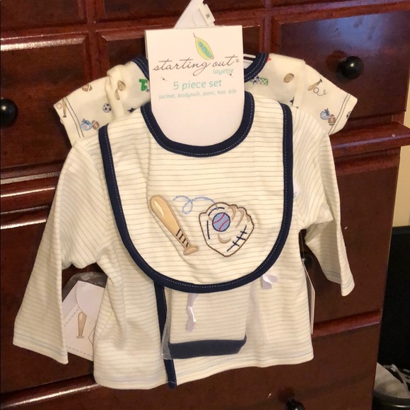 Baseball 5 piece clothing gift set - Picture 1 of 7